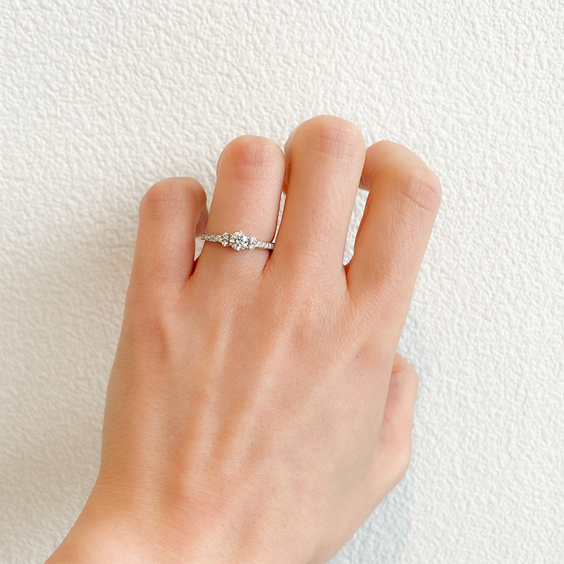 婚約指輪 OEK0057 | ジュエリーかまた － オーダーメイドの結婚指輪 