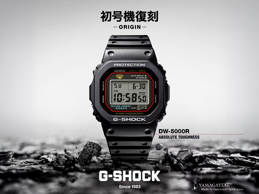 画像”復刻!! G-SHOCK DW-5000R-1AJF