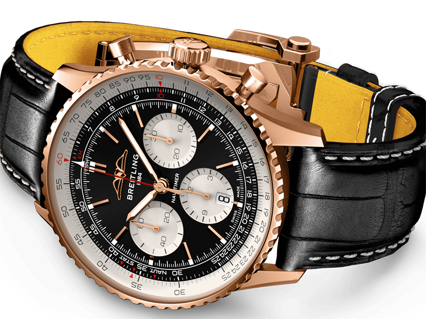 画像”腕元に「伝説」を。ナビタイマー B01 クロノグラフ 43の持つ、圧倒的な存在感