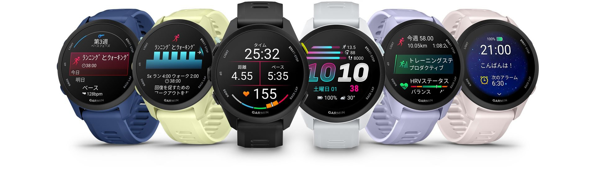 画像:ランニングに必要なすべてをその腕に　Forerunner 70