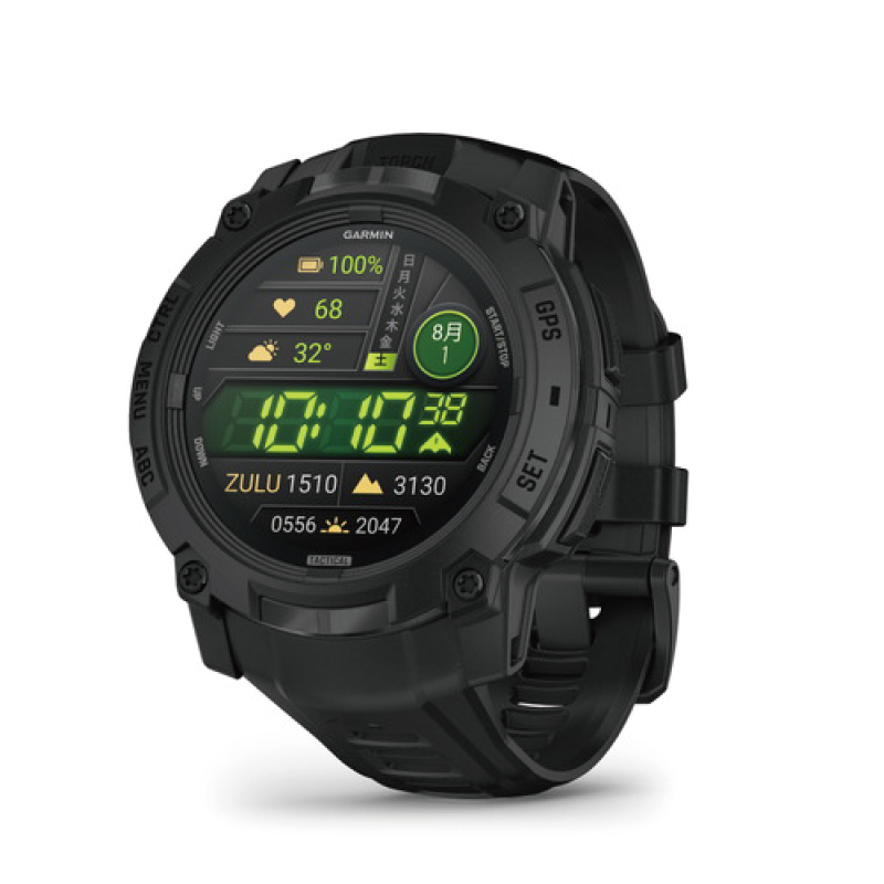 画像：Instinct 3 AMOLED Tactical